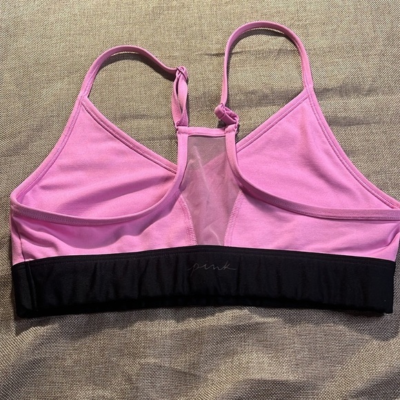 2/$30 Victoria's Secret Pink Sport Active Empower Each Other Sports Bra Size S - Picture 2 of 5
